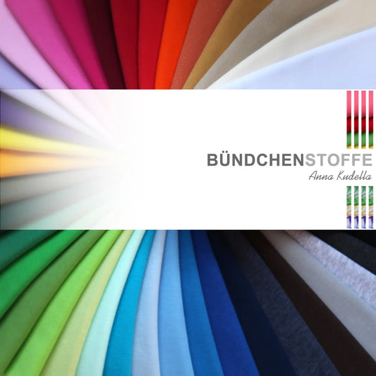 Bündchenstoff Glatt - Muster - Stoffe Kudellino - Bündchenstoffe, Jersey Stoffe und mehr...
