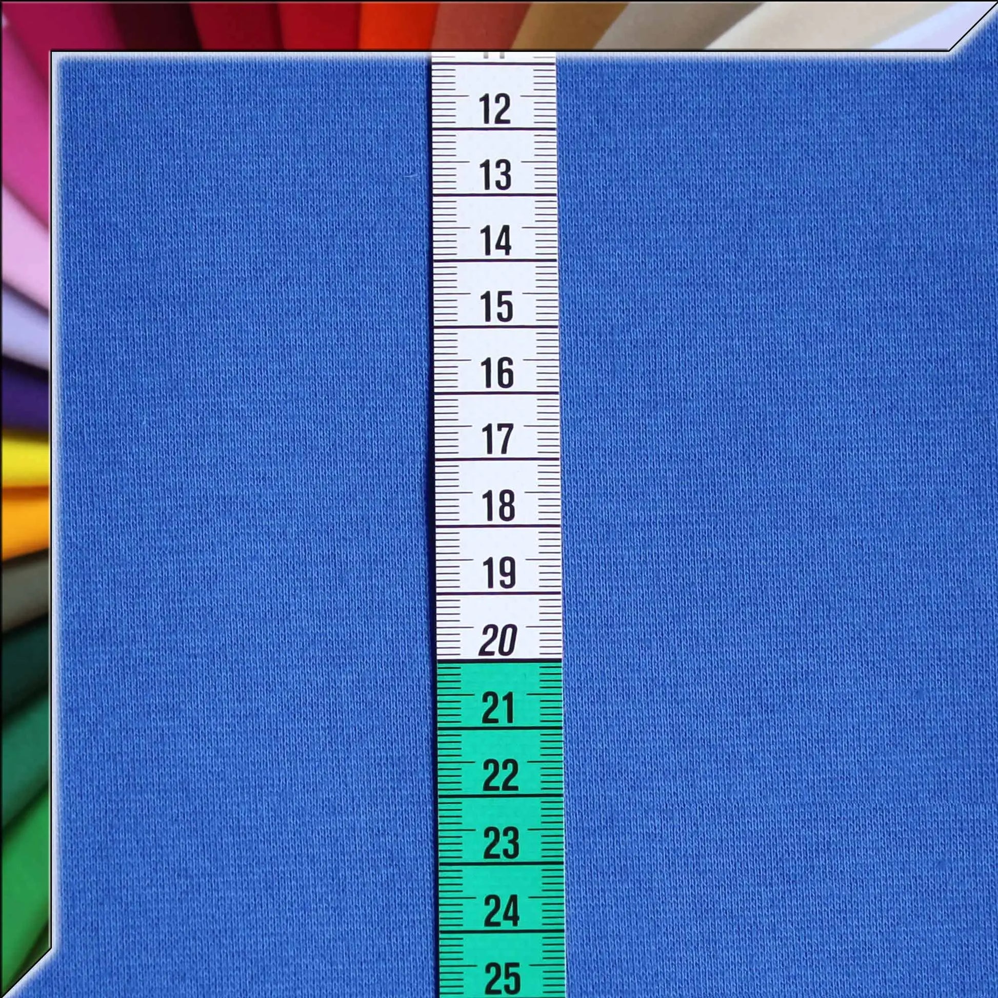 Bündchenstoff Royalblau - Stoffe Kudellino - Bündchenstoffe, Jersey Stoffe und mehr...