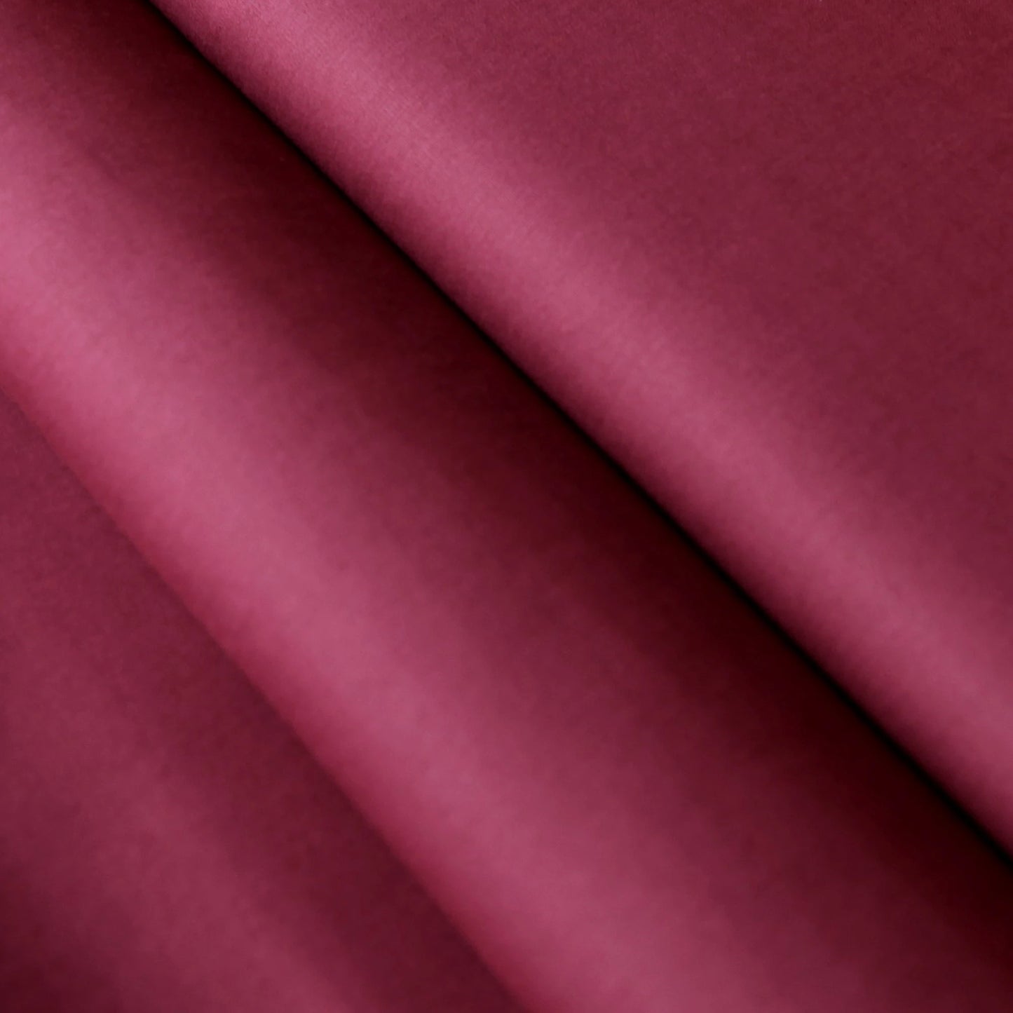 Bordeauxfarbener Baumwollstoff Uni mit feiner Struktur Stoffe-Kudellino Sale.
