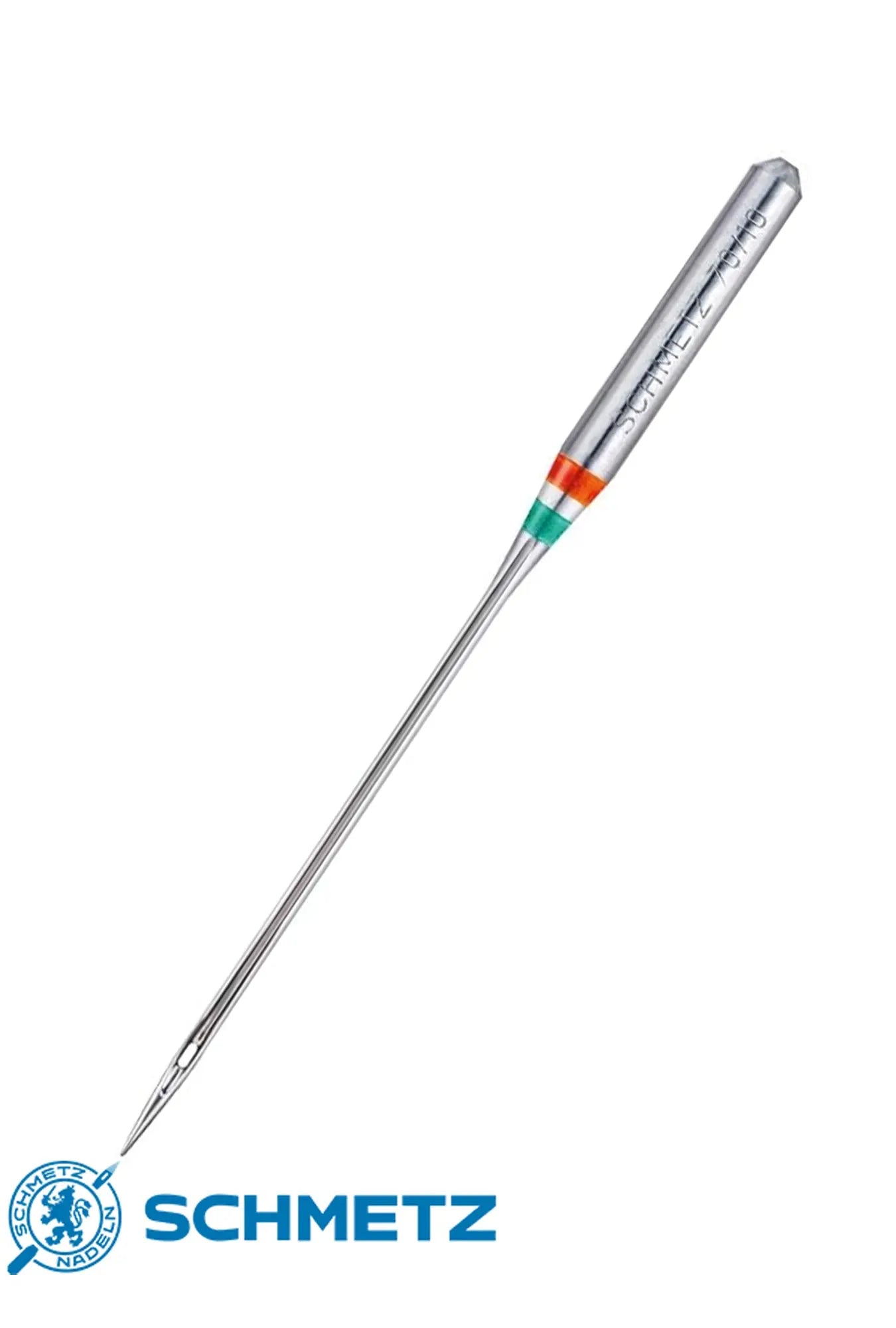 SCHMETZ Nähmaschinennadeln 5 Jersey Nadeln 130/705 H SUK  Nadeldicke 70/10 geeignet für Jersey, Strick- und Wirkwaren  Stoffe Kudellino