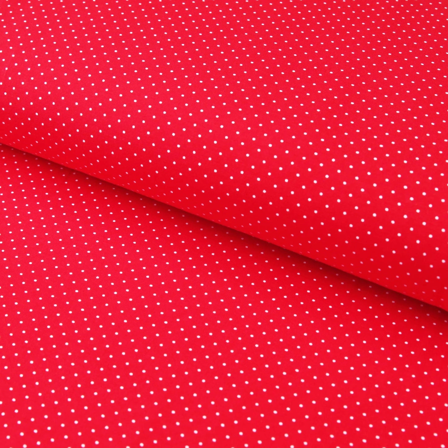 Baumwolljersey "mit 2 mm kleinen, weißen Punkten" - in vielen Farben - Stoffe Kudellino - Bündchenstoffe, Jersey Stoffe und mehr...