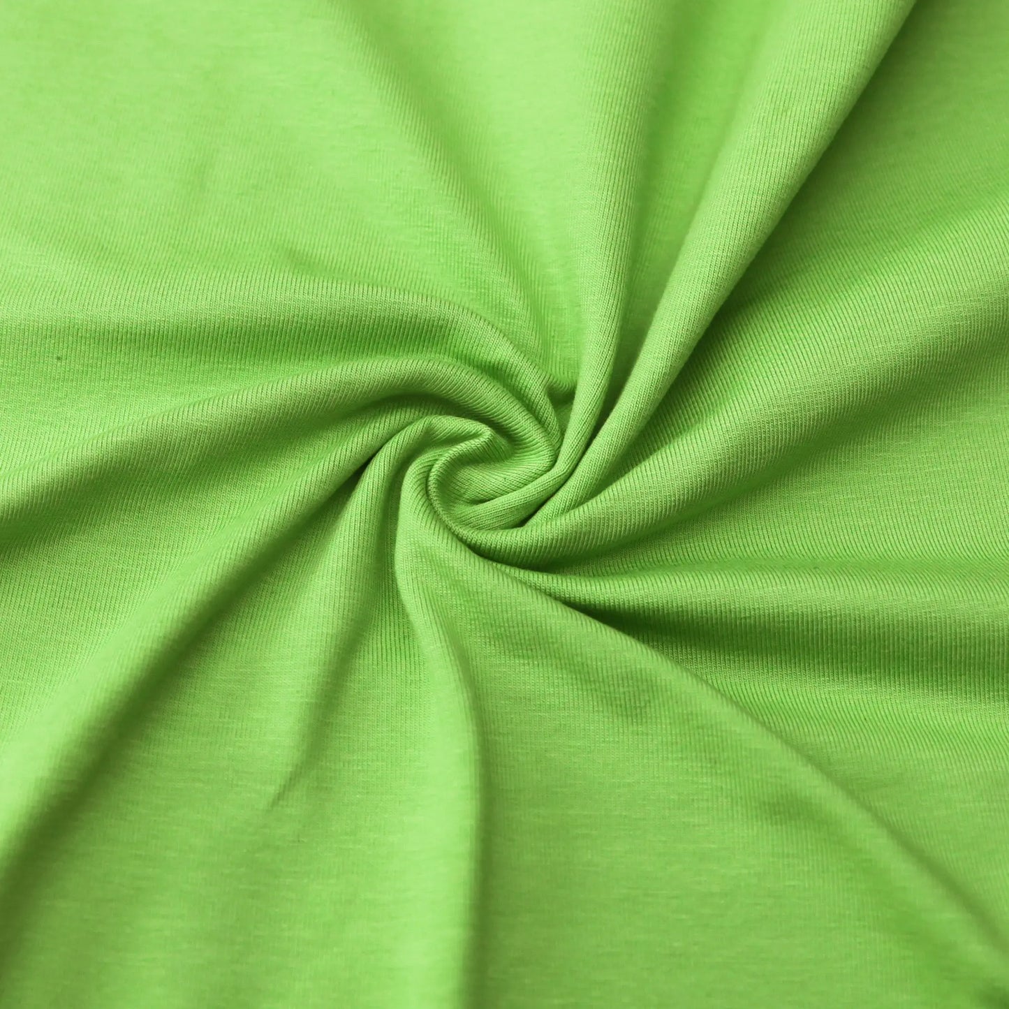 Jersey Stoff UNI Lime Stoffe Kudellino