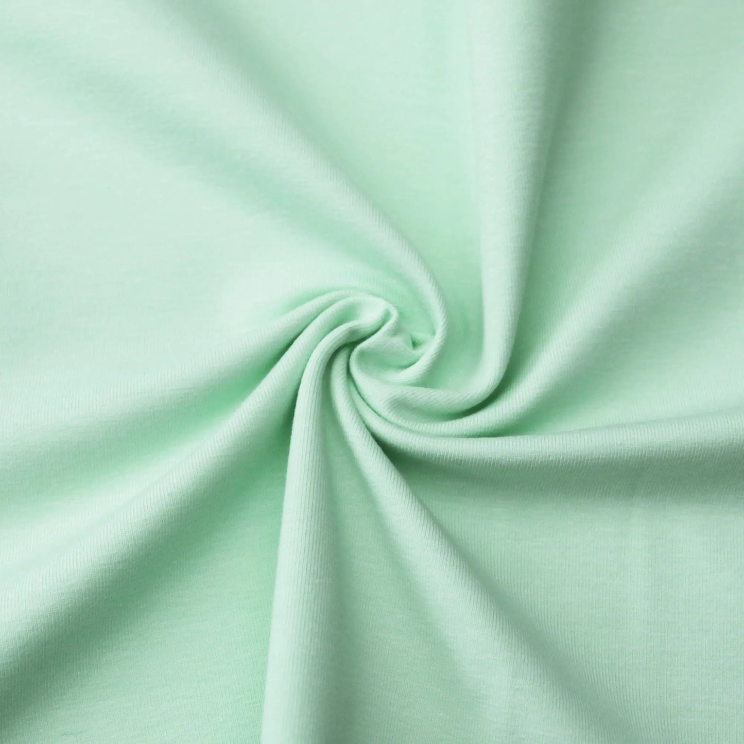 Baumwolljersey in der Farbe Aqua-Mint-Zartgruen