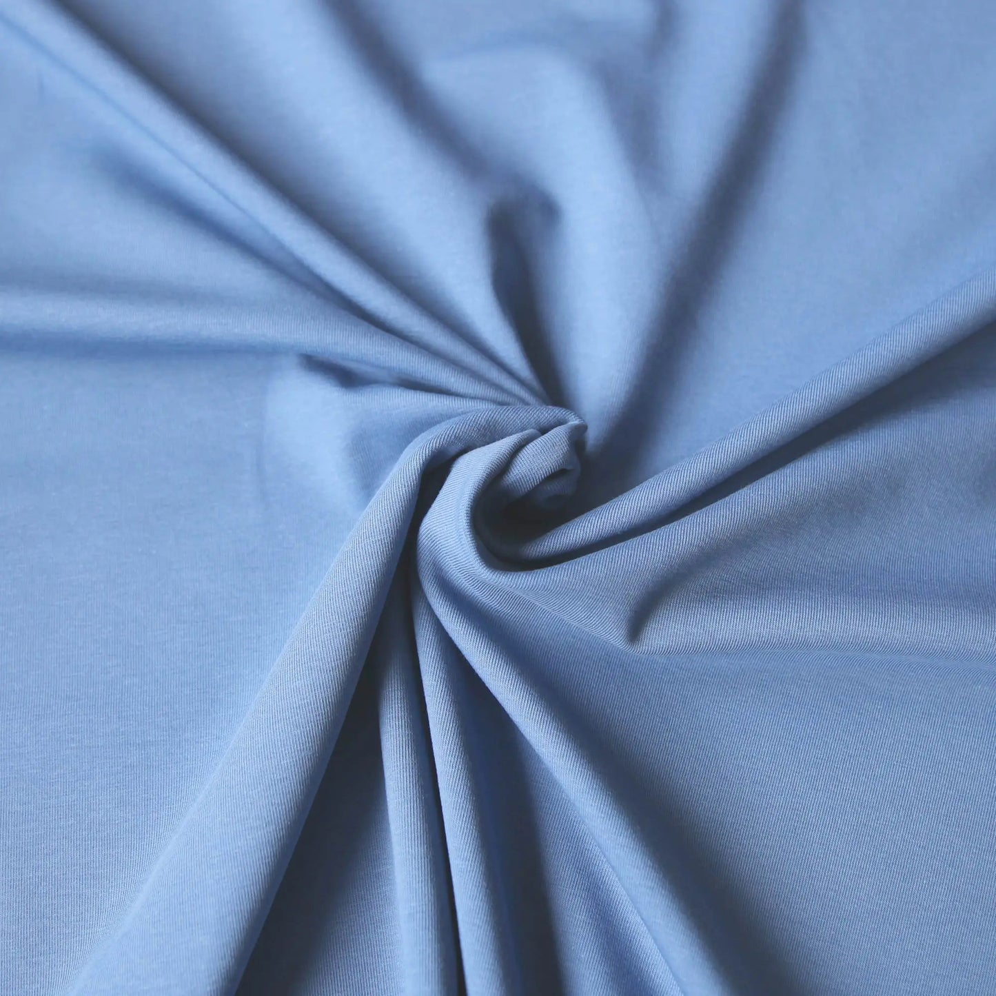 Jerseystoff UNI Blau Stoffe Kudellino