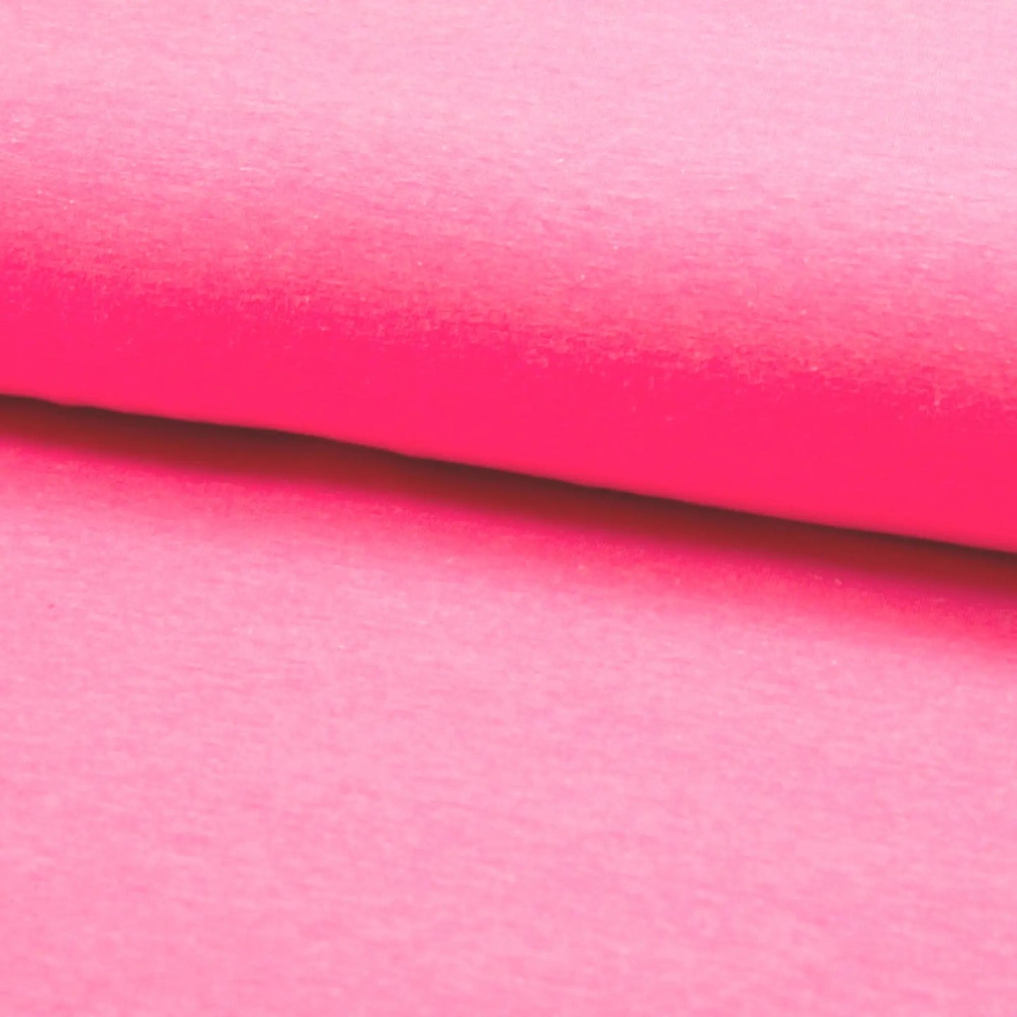 Jerseystoff UNI Neonpink Melange Stoffe Kudellino