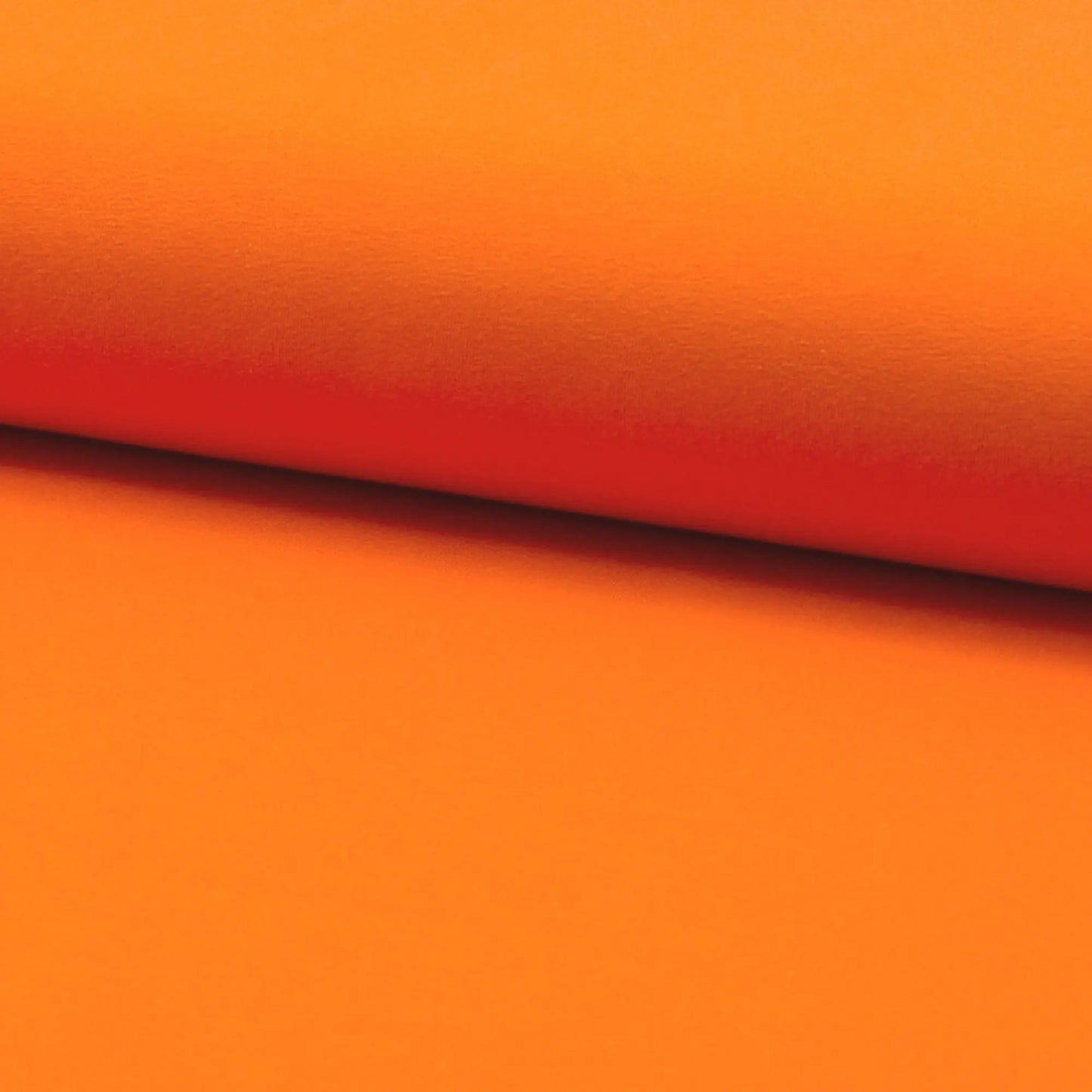 Jerseystoff UNI Orange Stoffe Kudellino