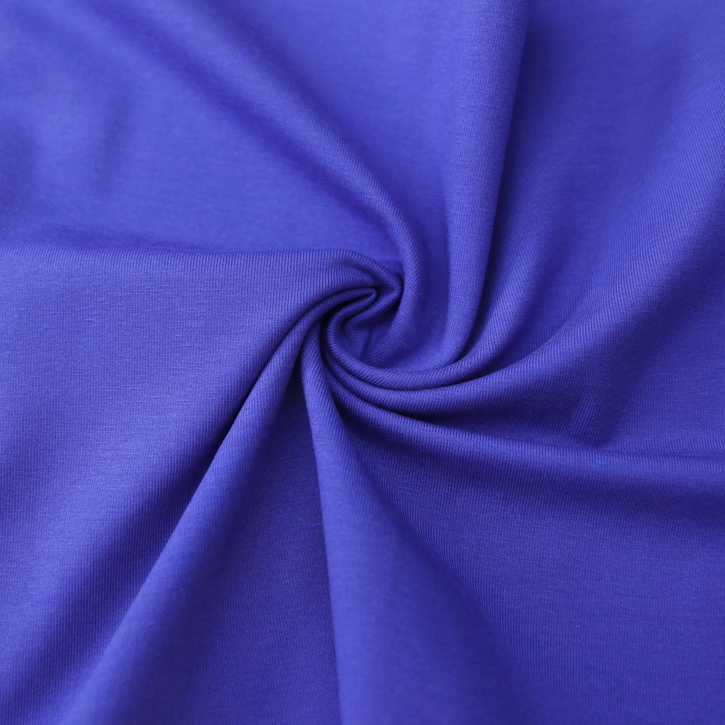 Jerseystoff UNI Royalblau - Stoffe Kudellino - Bündchenstoffe, Jersey Stoffe und mehr...