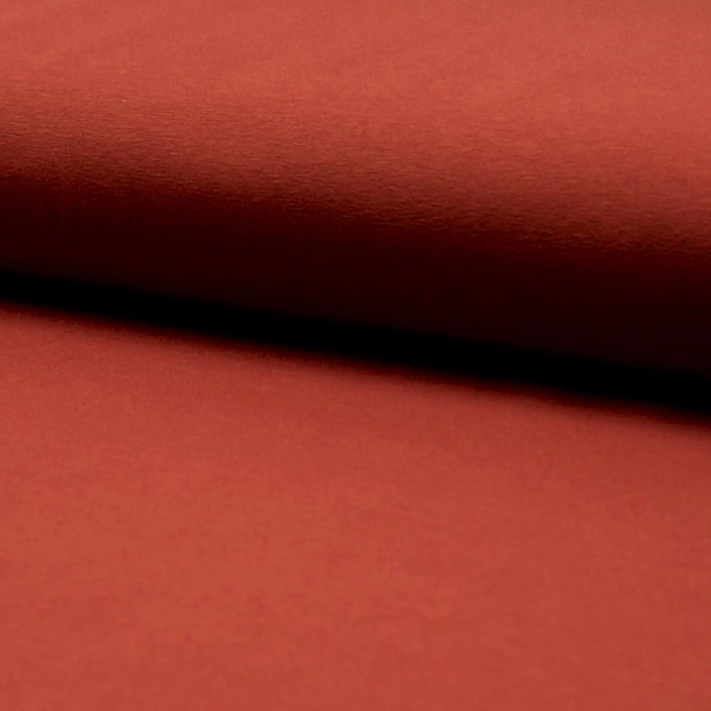 Jerseystoff UNI Terracotta Dunkel Stoffe Kudellino