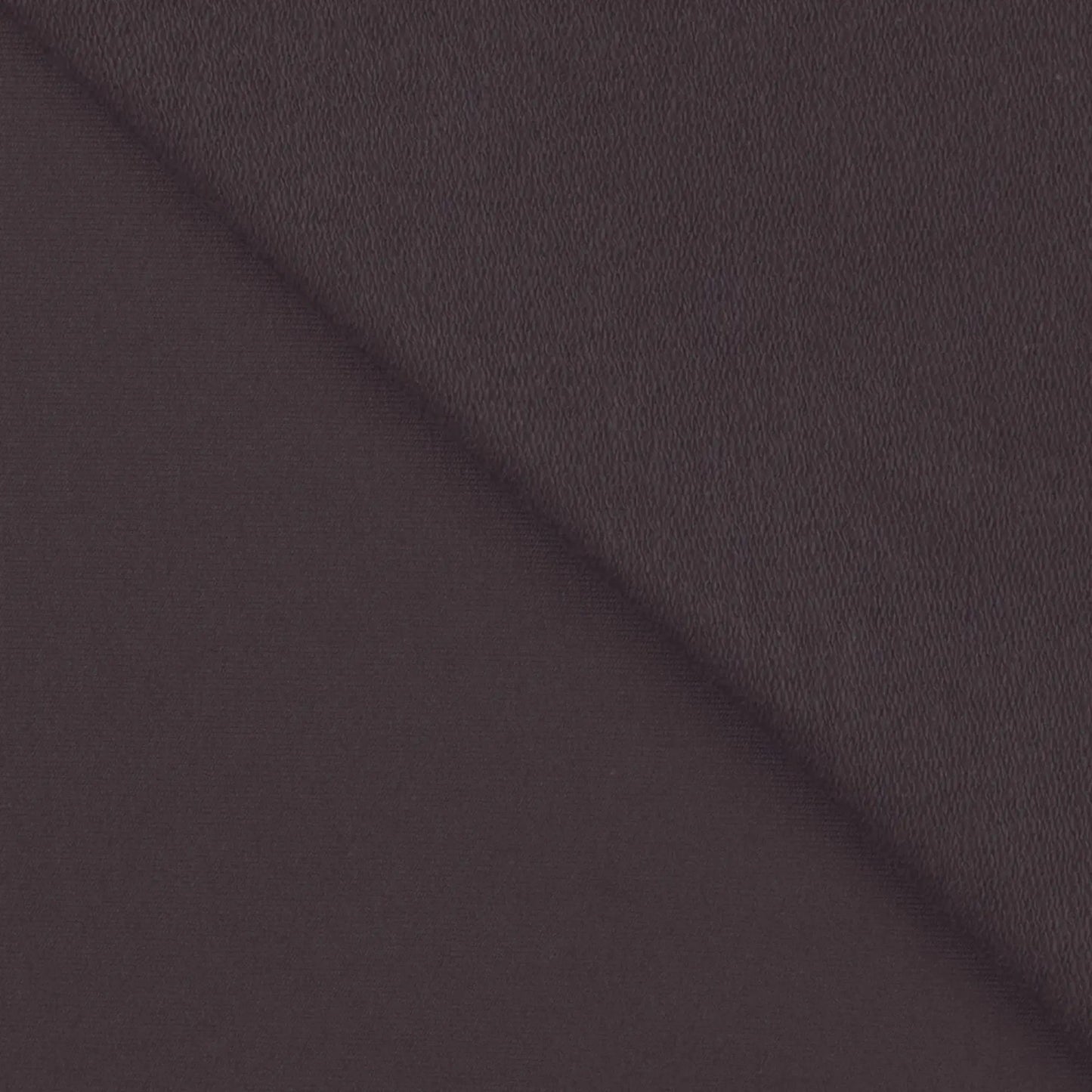 French Terry Uni unangeraut - Sommersweat UNI anthrazit dunkelgrau Stoffe Kudellino