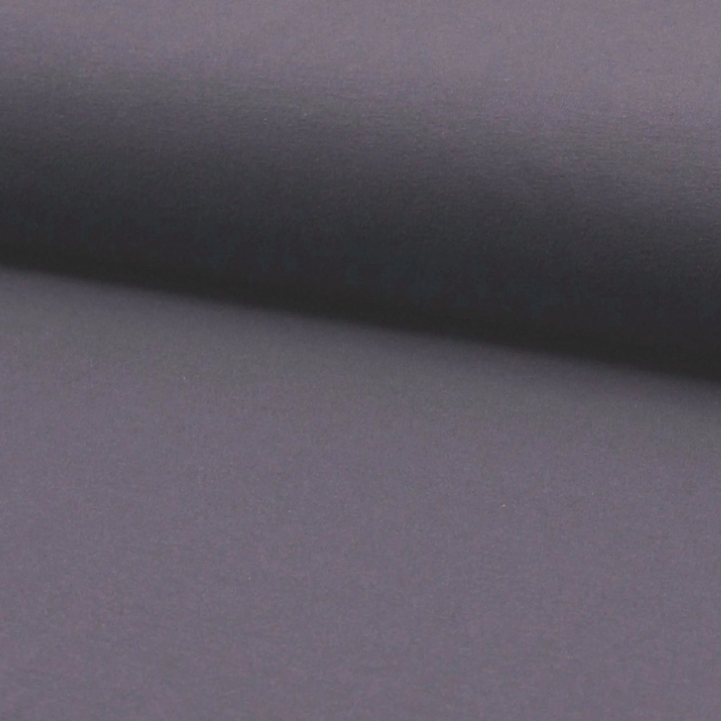 Sweatstoff Uni angeraut - Wintersweat UNI anthrazit charcoal Stoffe Kudellino