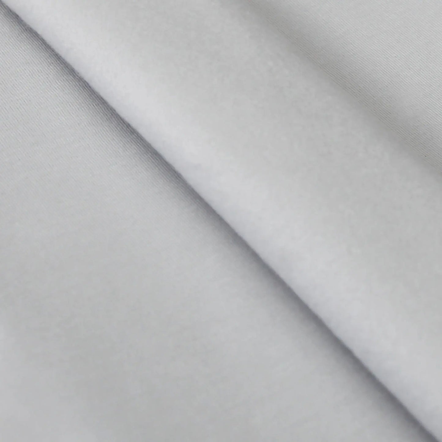 Sweatstoff Uni angeraut - Wintersweat UNI grau silber Stoffe Kudellino