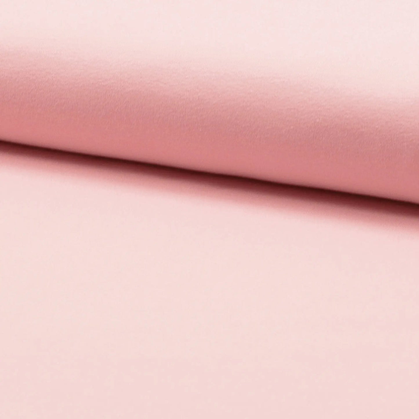 Sweatstoff Uni angeraut - Wintersweat UNI haut - rosa Puppenhaut Stoffe Kudellino