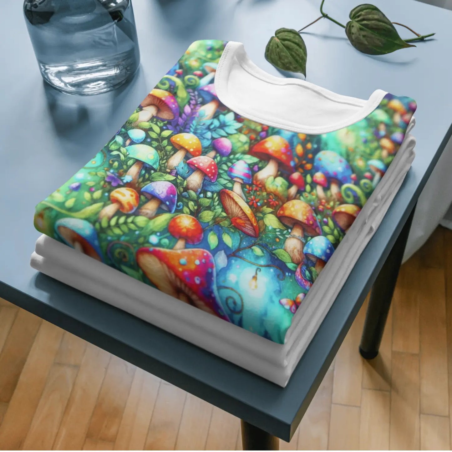 French Terry Pilze leuchtend - Fantasy