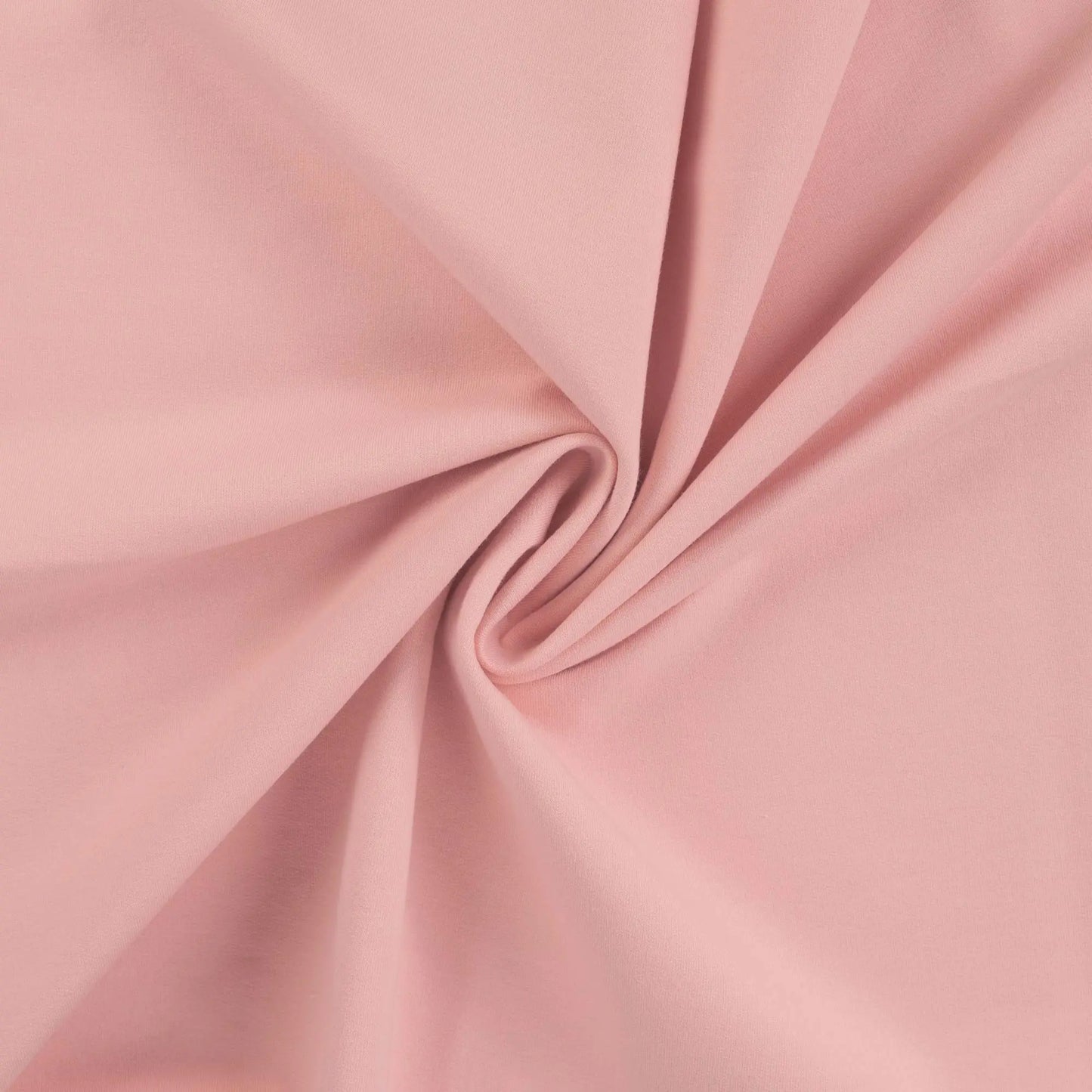French Terry Uni unangeraut - Sommersweat UNI rauchrosa Stoffe Kudellino