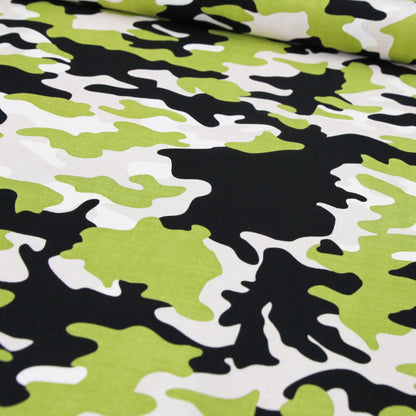 Baumwollstoff "Military MAX Camouflage" Tarnflecken von Riley Blake - Stoffe Kudellino - Bündchenstoffe und mehr...