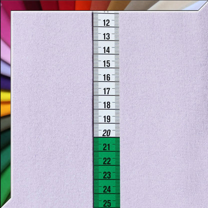 Bündchenstoff Glatt - Muster Flieder Stoffe Kudellino