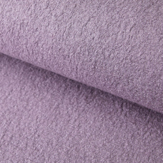 Wollmischgewebe - Walkstoff Viskose mit Wolle in der Farbe flieder - Stoffe Kudellino