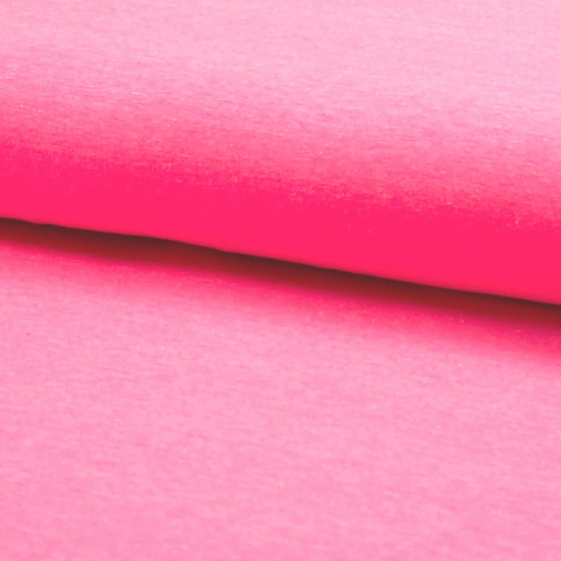 Jerseystoff UNI Neonpink Melange  Stoffe Kudellino