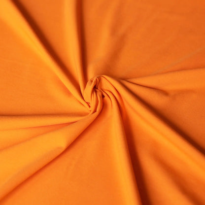 Jerseystoff UNI Orange  Stoffe Kudellino