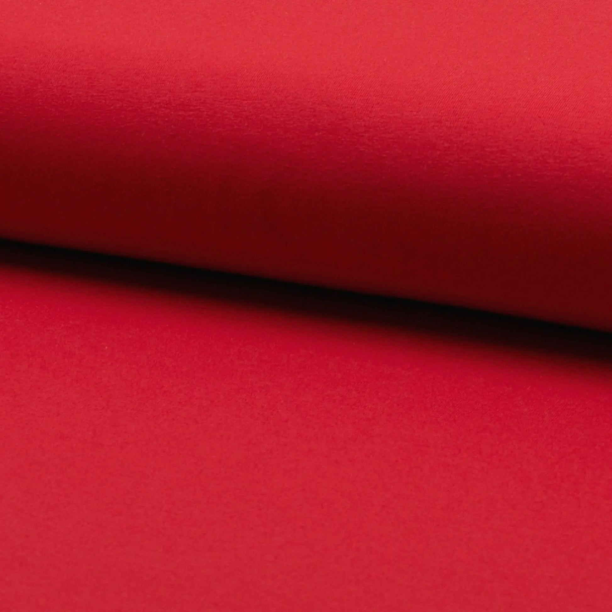 Jerseystoff UNI Rot  Stoffe Kudellino