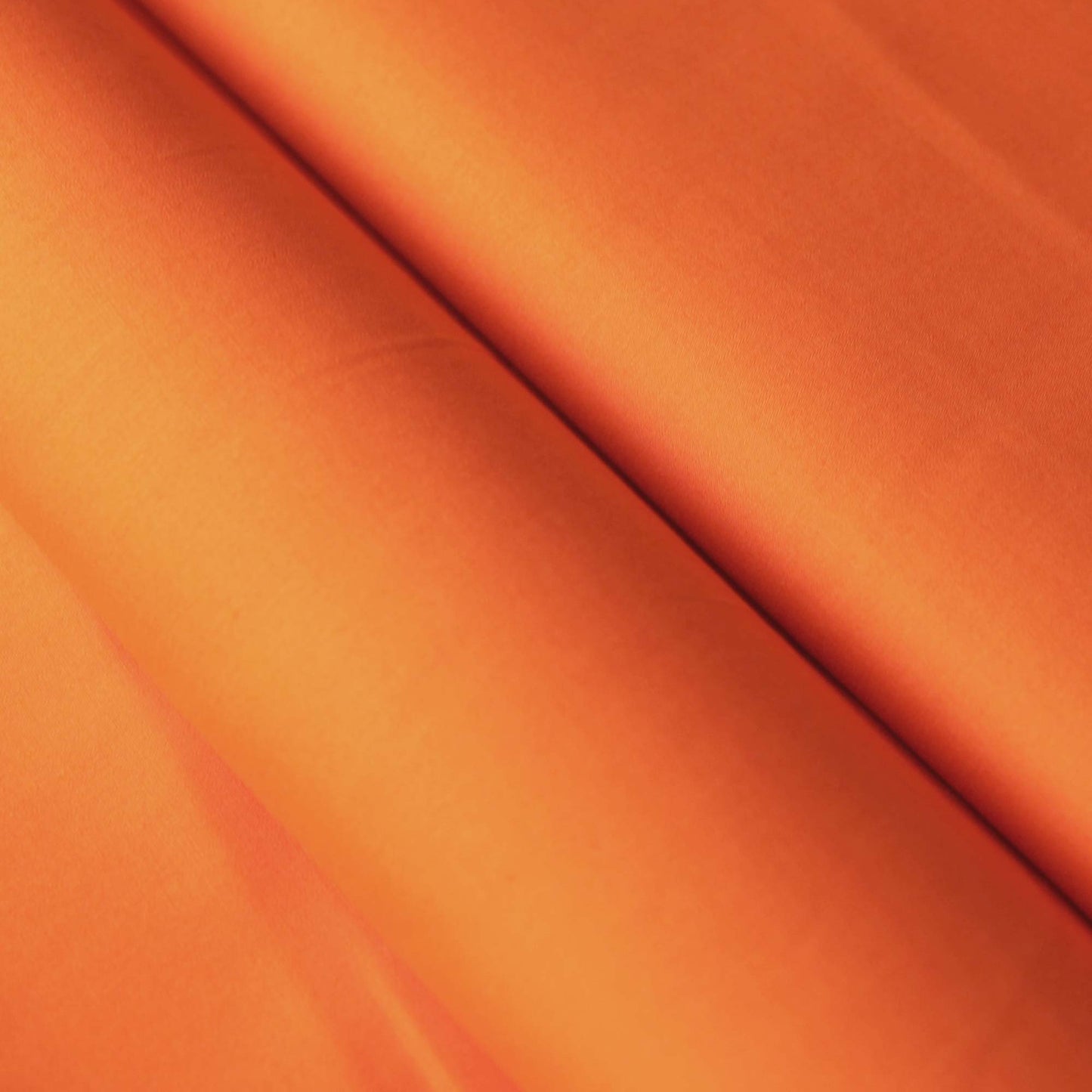 Baumwollstoff Uni orange - Stoffe Kudellino