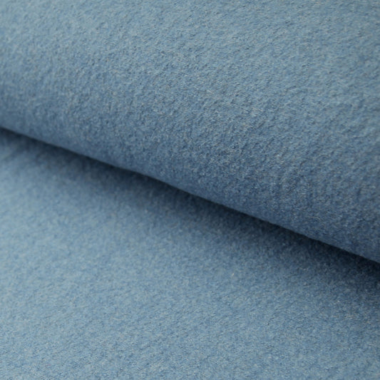 Kochwolle - Walkloden - Wolle - Trachten in der Farbe RauchblauWollstoffeStoffe KudellinoStoffe Kudellino