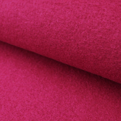 Kochwolle - Walkloden - Wolle - Trachten in der Farbe Kirschrot / CherWollstoffeStoffe Kudellino