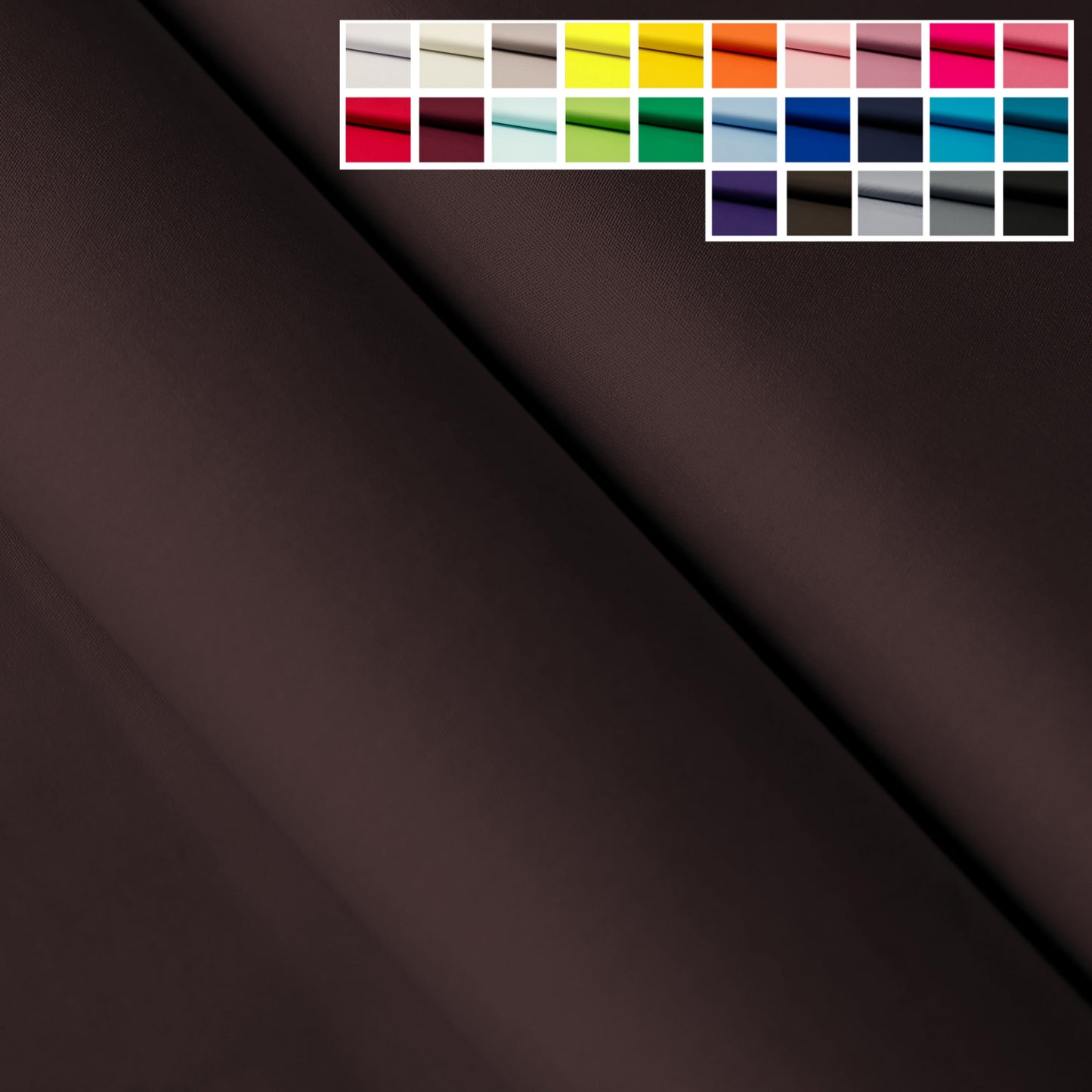 Baumwollstoffe Uni / Einfarbig - über 20 Farben - Stoffe Kudellino