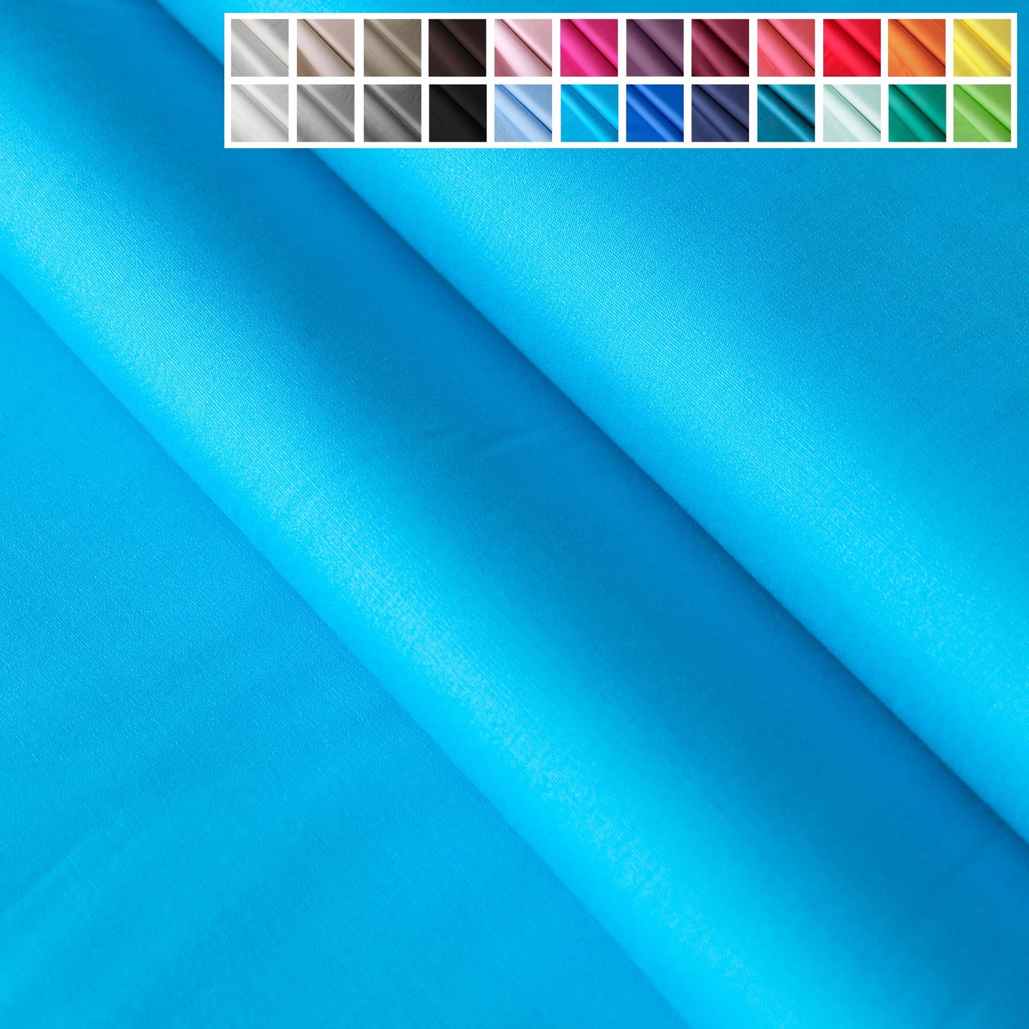 Baumwollstoffe Uni / Einfarbig - über 20 FarbenBaumwollstoff UniStoffe KudellinoStoffe Kudellino
